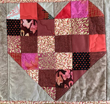 Load image into Gallery viewer, Heart runner for wall, table, bed
