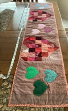 Load image into Gallery viewer, Heart runner for wall, table, bed

