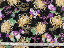 Load image into Gallery viewer, Japanese purple floral medium by Chong-A Hwang from Timeless Treasures fabrics
