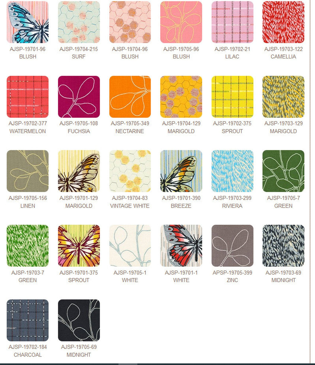 Spring Shimmer layer cake or ten square by Jennifer Sampou from Robert Kaufman TEN-951-42