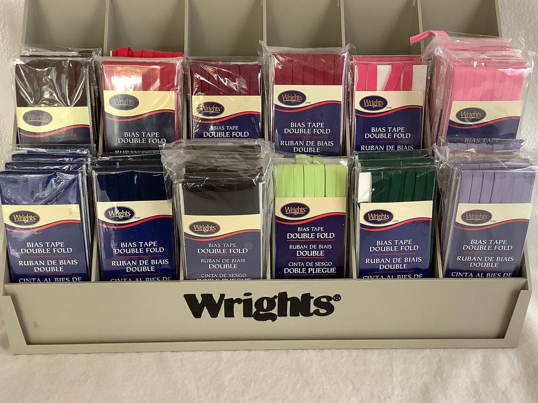 Wright’s Double Fold narrow Bias Tape PC201 1/4 inch