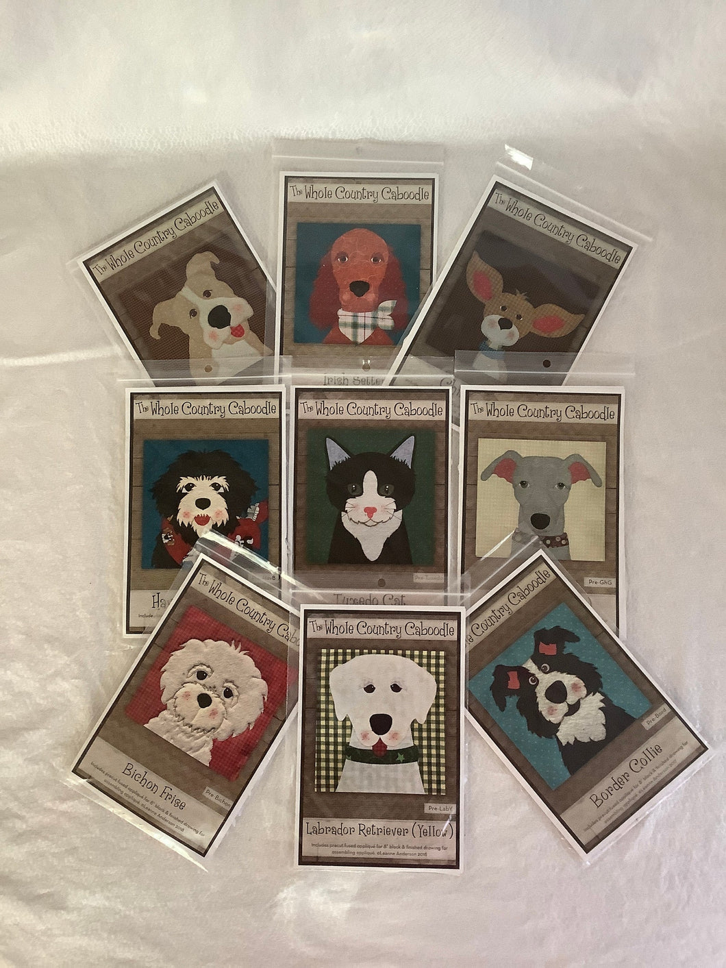 Dog breeds Fused Applique Pack