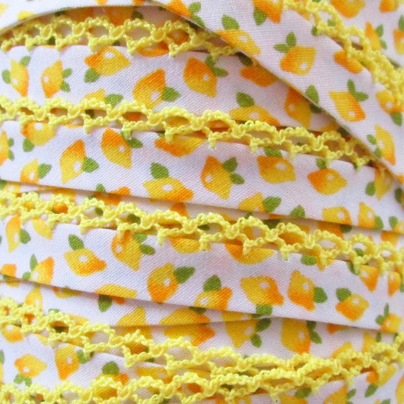 Double Fold Crochet Edge Bias Tape