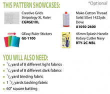 Load image into Gallery viewer, Cut Loose Press Sara Quilt pattern
