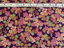 Load image into Gallery viewer, Purple colorway from Sakura Brook from Robert Kaufman
