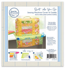 Load image into Gallery viewer, Just add fabric! Quilt As You Go Sewing Machine Cover/Caddy
