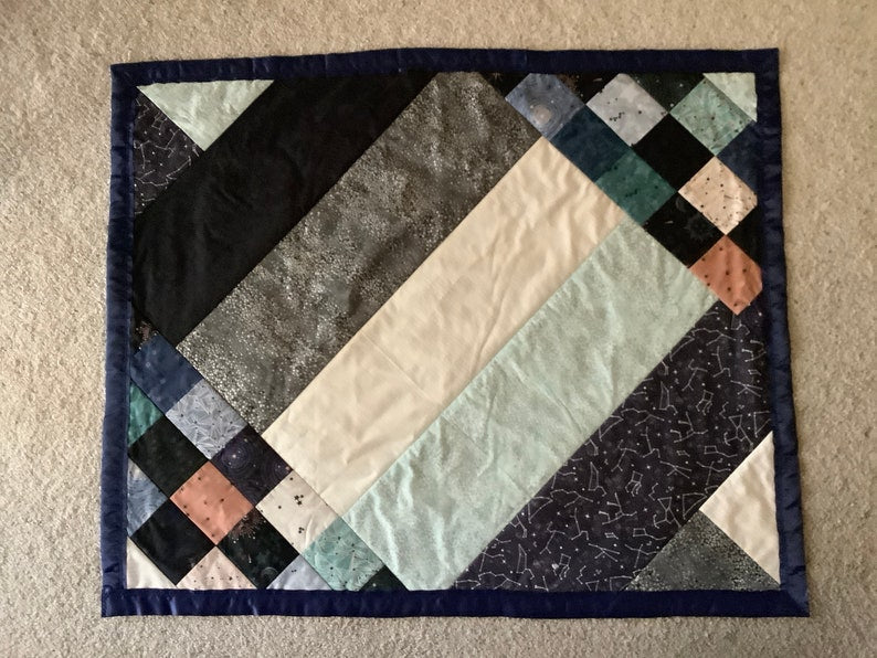 Quilt with glow in the dark backing