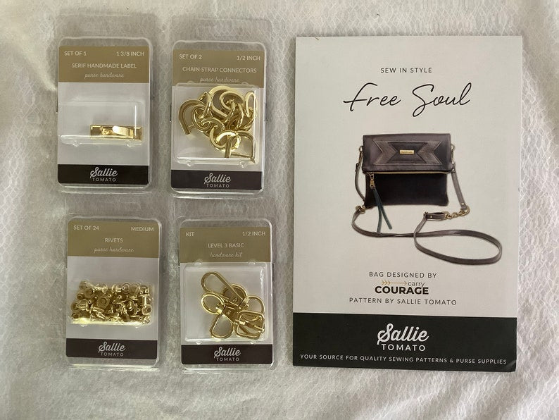 Free Soul Shoulder Bag Kit with hardware two colorways