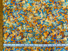 Load image into Gallery viewer, Pacifica Sea Turtles sandy from Quilting Treasures by Dan Morris

