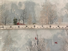 Load image into Gallery viewer, Winter Shimmer 2 by Jennifer Sampou light blue
