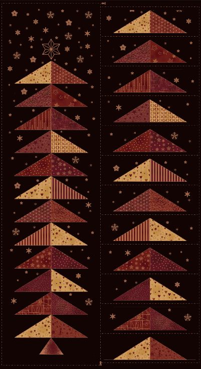 Glimmering from Stof holiday fabric